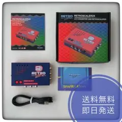 RetroScaler2x アップスキャンコンバータ HDMIコンバータ Amazon | zmart RetroScaler2x AV から HDMI 対応コンバーターおよび
