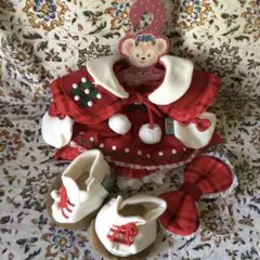 Disneyシェリーメイ クリスマスコスチュームセット(ぬいぐるみ用衣装)