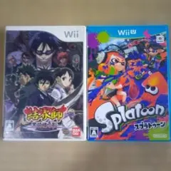 wiiソフト　結界師&スプラトゥーン