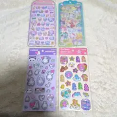 キャラクター　シール　まとめ売り　コットンパフィー　ポップデコパーティー