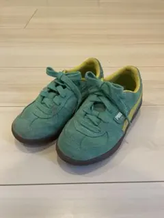 PUMA Palermo スエード スニーカー グリーン