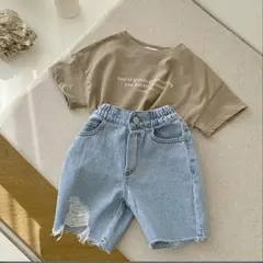 ロゴTシャツ おしゃれ 韓国子供服