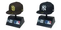 ニューエラ 59FIFTY MLB パドレス ヤンキース 2個セット