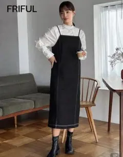 キャミソールワンピース SHEIN ブラック