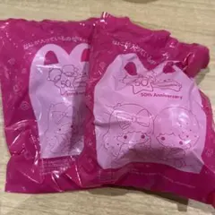 キキララ　リトルツインスターズ　ハッピーセット　小物入れ/シュシュ　2個セット