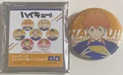 ハイキュー 【日向翔陽】 グリッター缶バッジ