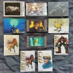 FF7 クラウド、セフィロス等 アートミュージアム初版・初版カードダスマスターズ