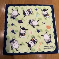 ポチャッコ　ハンドタオル　侍ジャパン