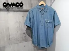美品 CAMCO カムコ 半袖 シャンブレー プルオーバーシャツL ワークシャツのサムネイル
