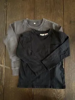 ZARA 無印良品長袖カットソー 100cm 2枚セット