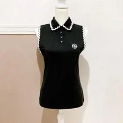☆美品アルチビオ archivioゴルフレディースモックネック ノースリーブ
