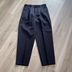 HEUGN george ワイドテーパード スラックス パンツ ユーゲン