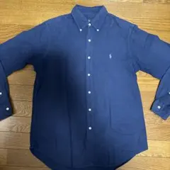ラルフローレン　シャツ　ネイビー　M