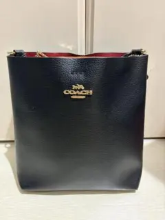 COACH 黒 ショルダーバッグ
