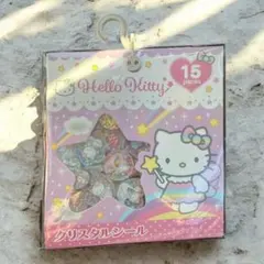 【新品】Hello Kitty ハローキティ　おはじきシール　クリスタルシール