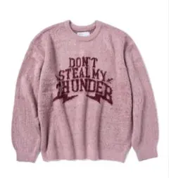 SUPERSUB THUNDER Brushed Knit Pink