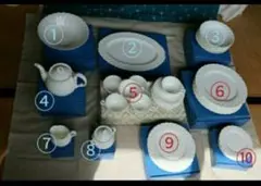 41点もあり！　ノリタケ　ボーンチャイナ　紅茶　パーティセット