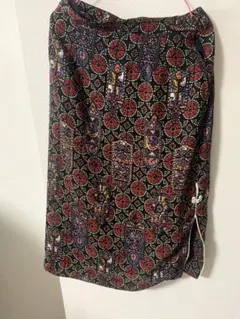 チャイナ服★カラフル★レトロ膝丈スカート★のサムネイル