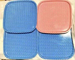 月末迄値下げ 昭和レトロ 琺瑯？ 金物のトレイ 未使用ですが多少キズや擦れあり。