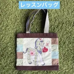 幼稚園バッグ　レッスンバッグ　絵本バッグ　着替え入れ　体操着入れ　ハンドメイド