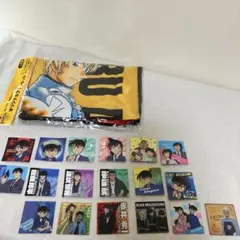 名探偵コナン　ブランケット（コナン・安室透・赤井秀一）&ステッカー20枚