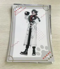 魁星　まねきねこ×IMPACTスペシャルドリンクノベルティ箔押しポストカード