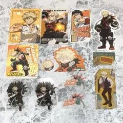 ヒロアカ 爆豪勝己 ステッカーまとめ