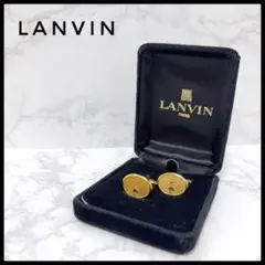 LANVIN　ランバン　カフス　カフリンクス　ゴールド（ケース入り）のサムネイル