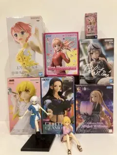 プライズフィギュア9点セットまとめ売り。