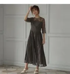 epic day 結婚式、パーティーワンピース Aライン★ 新品タグ付き