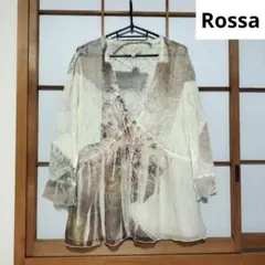 Rossa シルクチュニック サイズ 46 インポートロッサ