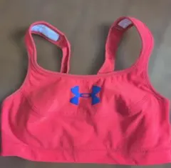 UNDER ARMOUR スポーツブラ レッド
