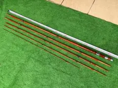 江戸和竿［竿辰］外通し 5本継 印籠継ぎ 仕舞全長約110cm 江戸和竿［竿辰］外通し 5本継 印籠継ぎ 仕舞全長約110cm - メルカリ