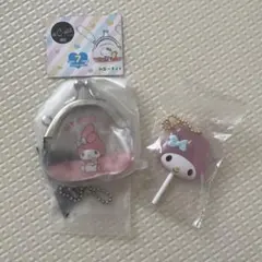 【未開封】マイメロセット　がまぐちキーホルダー　キャンディチャーム　サンリオ