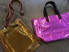 Ray BEAMS クリアサコッシュ バッグ 2点セットのサムネイル