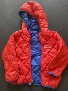 モンベル　リバーシブル ダウンパーカ ー　100