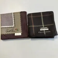 新品　Arnold Palmer & Pierre Cardin ハンカチセット