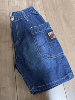 デニムハーフパンツ 90cm