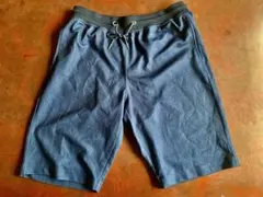 LLサイズ　無地ハーフパンツ バックポケット付き