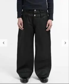 シ*ー様 即完売品menes メネス リジットデニム ダークデニム ワイド
