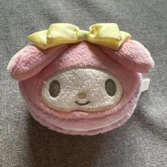 2014年製 レトロ マイメロディ マカロン マスコットぬいぐるみキーホルダー