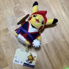 【沖縄限定】ポケモンセンターオキナワ エイサーピカチュウ ぬいぐるみのサムネイル
