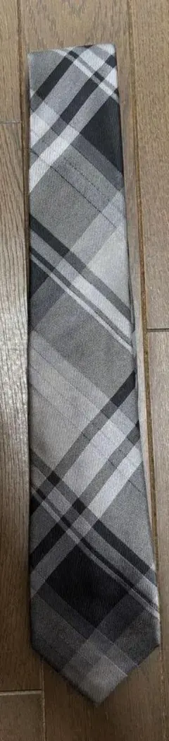 MondayA BATHING APE チェック柄ネクタイ ブラック MondayA BATHING APE チェック柄ネクタイ ブラック BAPE CHECK TIE M