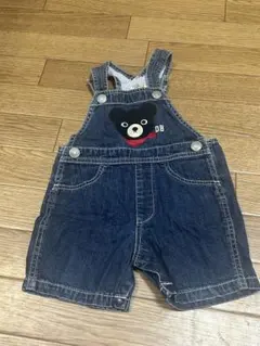 ミキハウス　ダブルB オーバーオール　70-80 ⑦