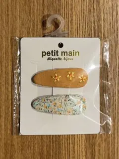 プティマイン　ヘアピン　2個セット　花柄　ナルミヤ　ヘアアクセ