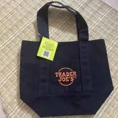 TRADER JOE'S ブラック トートバッグ