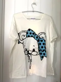 よだれベア　Tシャツ　モノマニア　monomia 半袖　ホワイト　原宿のサムネイル