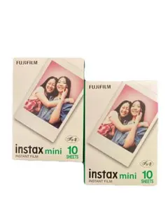 【匿名配送】チェキフィルム 10枚 instax mini 富士フイルム　2箱
