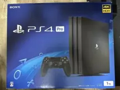 PS4 Pro 本体 1TB ジェットブラックCUH-7100B