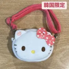 ★韓国限定 サンリオ キティミニポーチ ファスナーポーチ ミニバッグ★